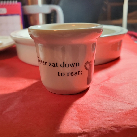 NWOT Peter Rabbit Fine China Set by Wedgewood - Picture 7 of 16